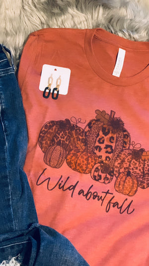 Wild About Fall Graphic TShirt