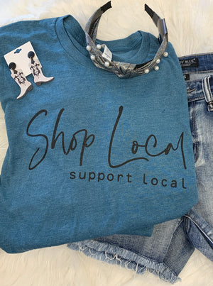 Shop Local Graphic Tshirt
