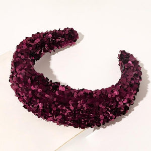Velvet Sequin Headband