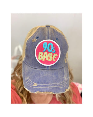 Vintage 90s Babe Graphic Hat