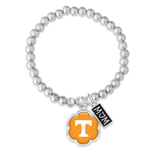 Tennessee MOM Beaded Bracelet